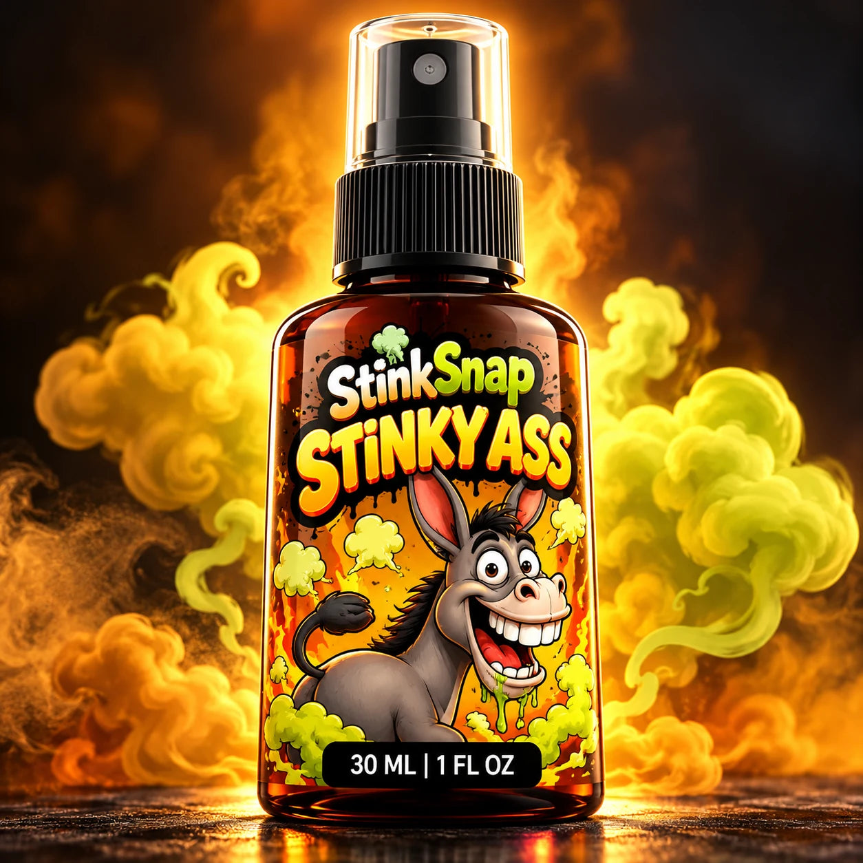 StinkSnap Stinky Ass scent illustration