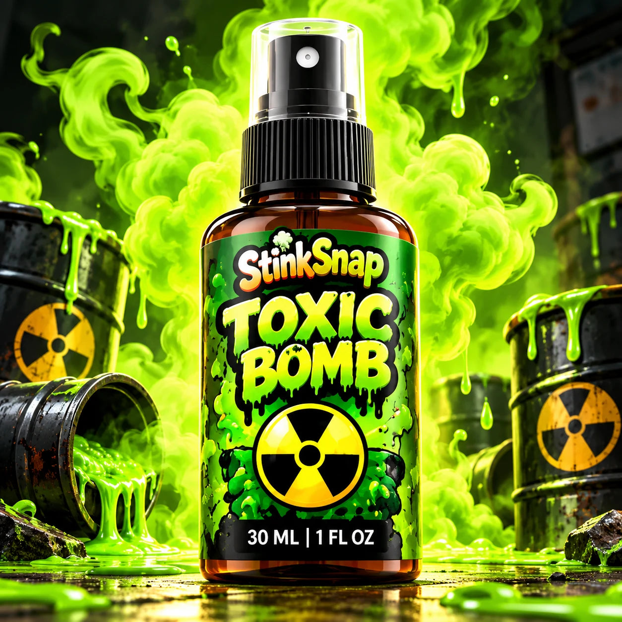 StinkSnap Toxic Bomb scent illustration